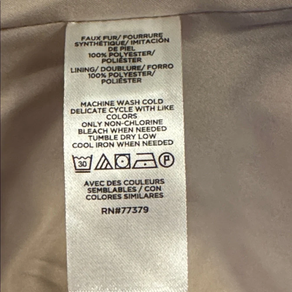 Ann Taylor Faux Fur Double-breasted Coat 830919 - Picture 8 of 12